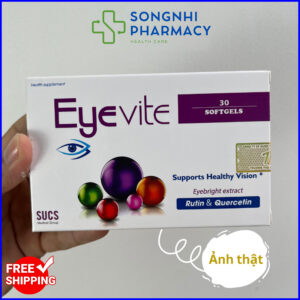 Viên Uống Bổ Mắt Eyevite – Hộp 30 Viên Nang Mềm [Hàng Chính Hãng]