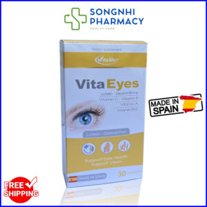 Viên Uống Bổ Mắt Vita Eyes [Spain] Hộp 30 Viên – Lutein & Zeaxanthin
