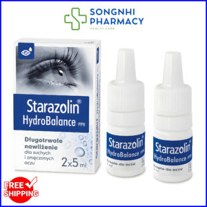 Nước Mắt Nhân Tạo StaraZolin (1 Hộp 2 lọ x 5ml)