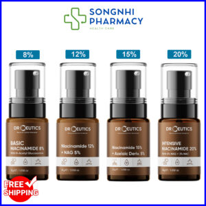 Serum Niacinamide DrCeutics Basic 8%, 12%, 15%, 20% - Drceutics Niacinamide Serum B3 30g