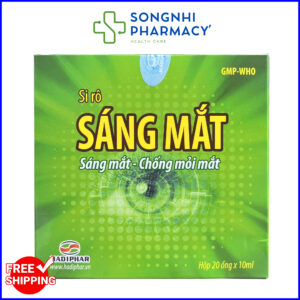 SIRO SÁNG MẮT Hộp 20 ống 10ml Hadiphar [Hàng Việt Nam]