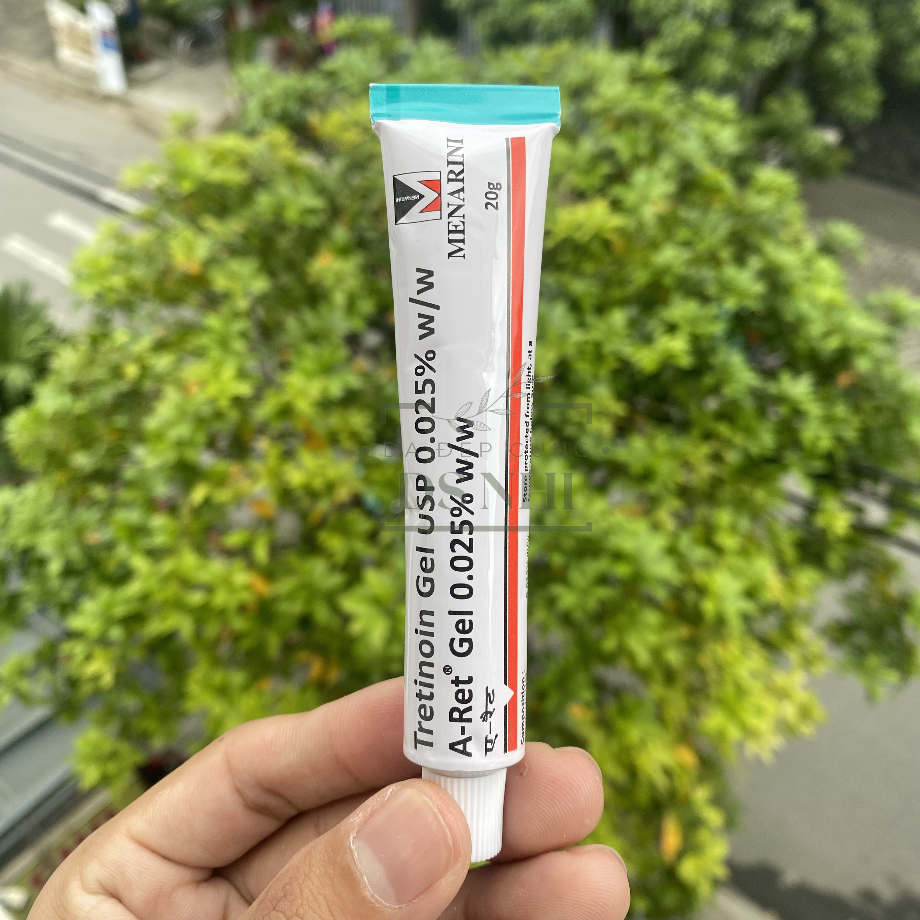 Tretinoin USP Aret Ấn Độ 20g 0.025% 0.05% 0.1% Hãng Menarini - Ảnh 3