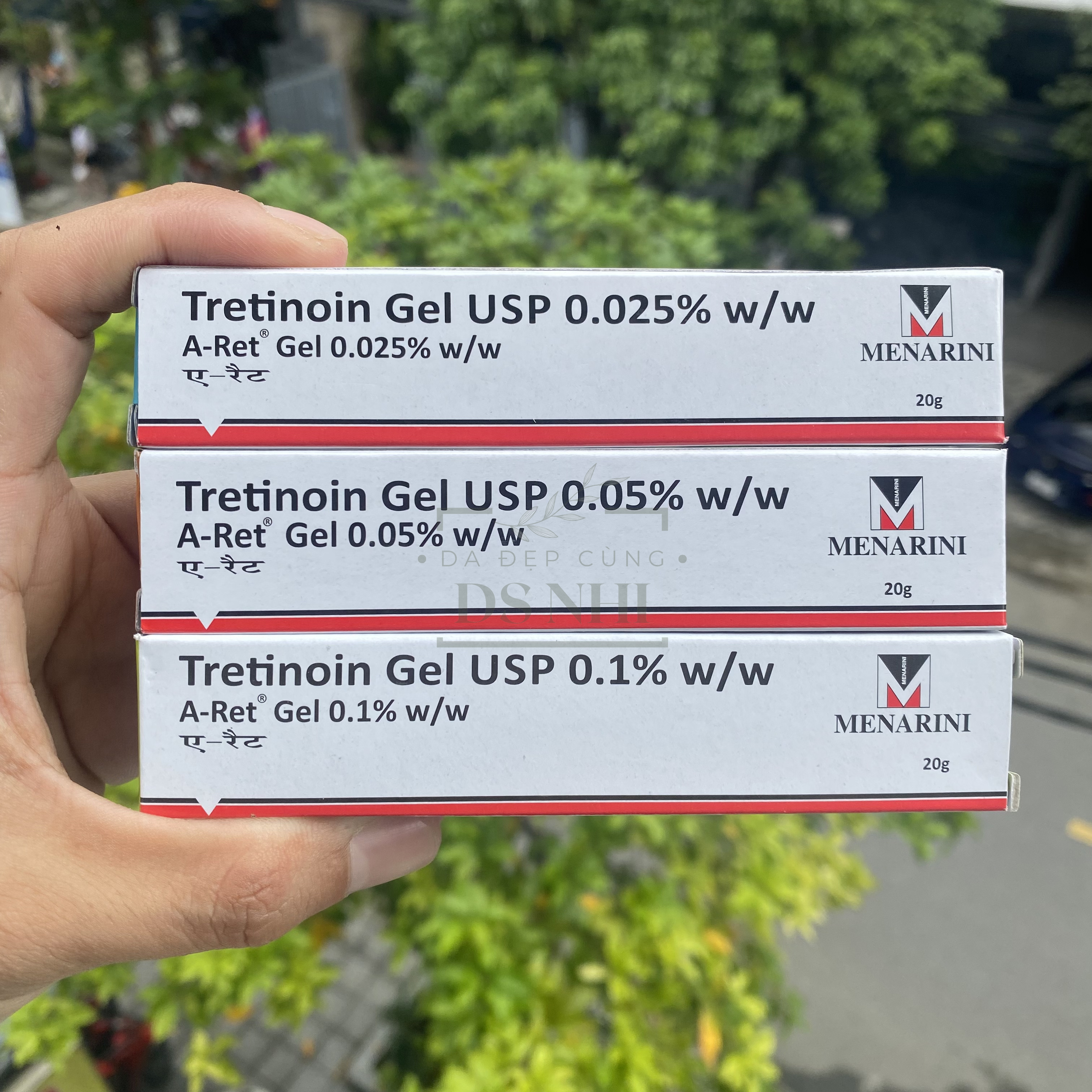 Tretinoin USP Aret Ấn Độ 20g 0.025% 0.05% 0.1% Hãng Menarini - Ảnh 10