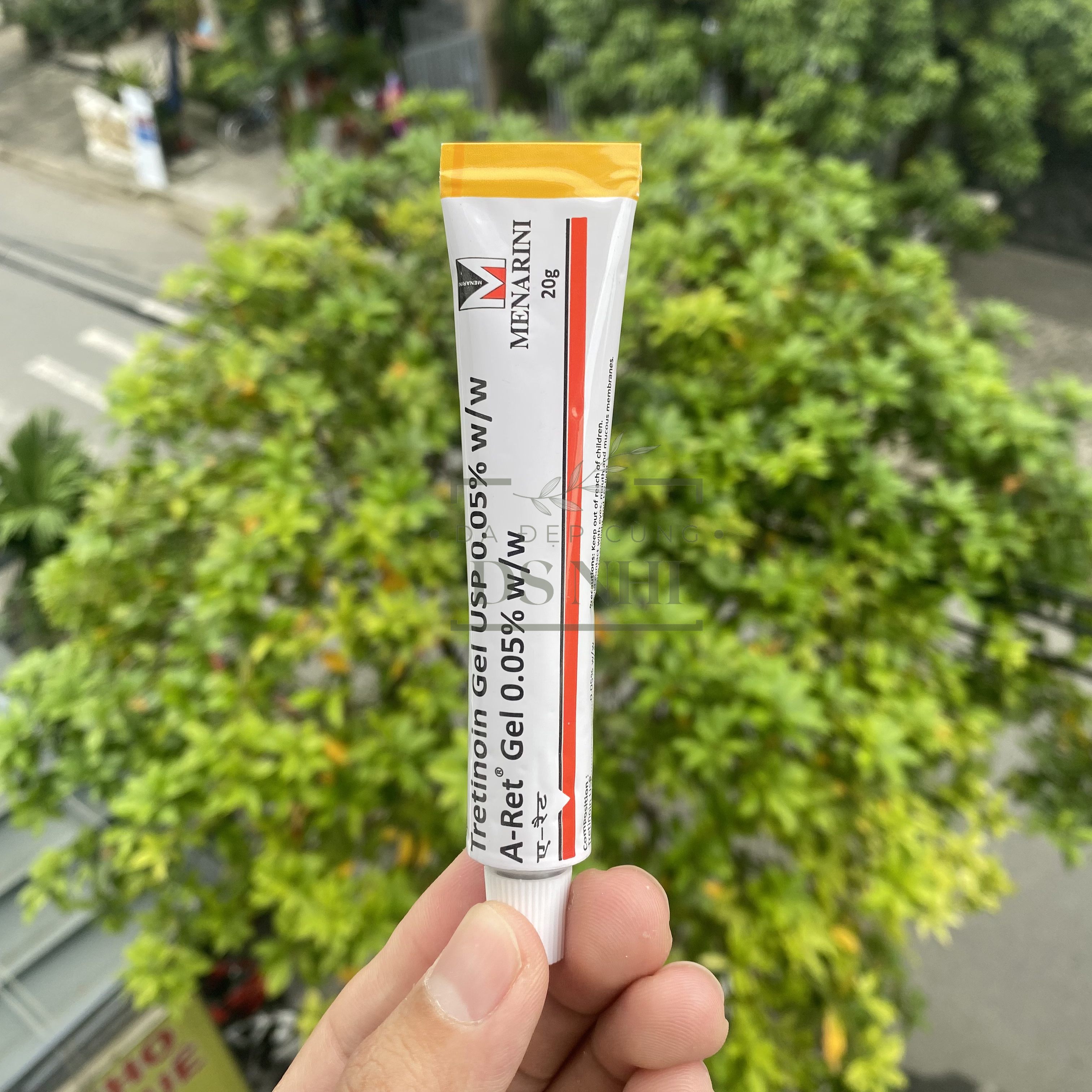 Tretinoin USP Aret Ấn Độ 20g 0.025% 0.05% 0.1% Hãng Menarini - Ảnh 4