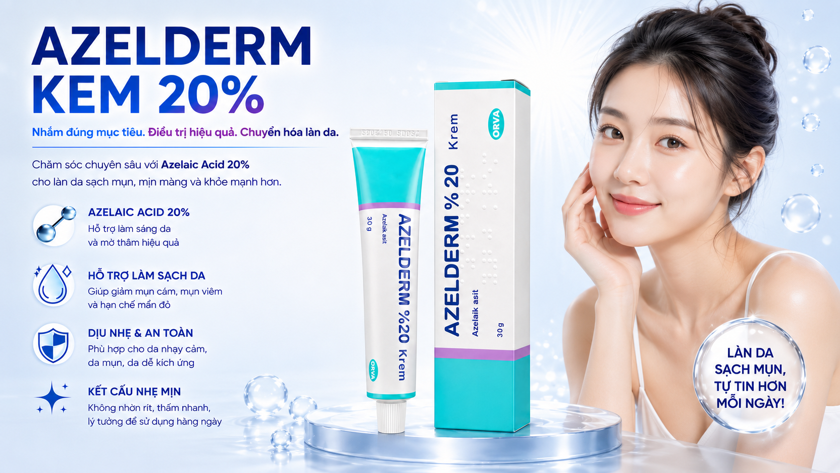 Những điều cần biết về Azelderm