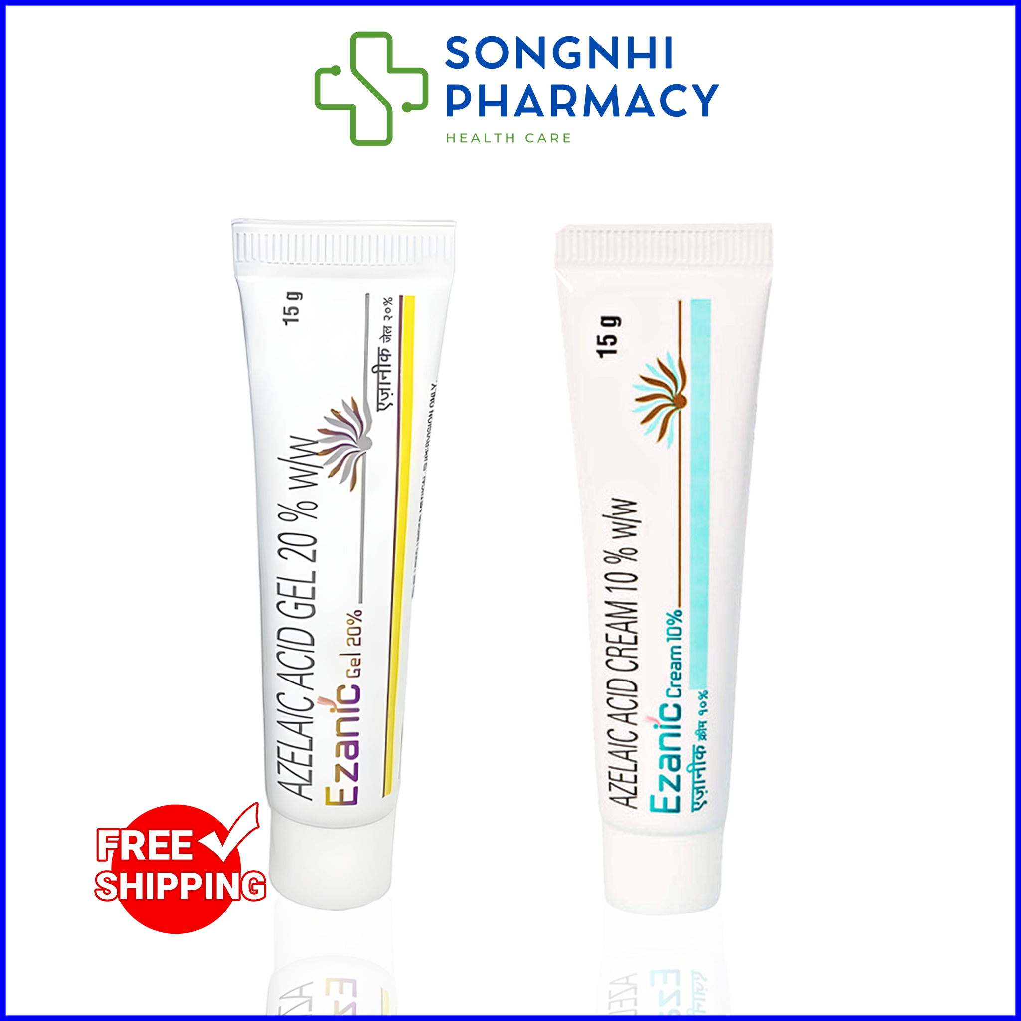 Ezanic 10% 20% Hỗ Trợ Giảm Mụn, Mờ Thâm Đen Thâm Đỏ