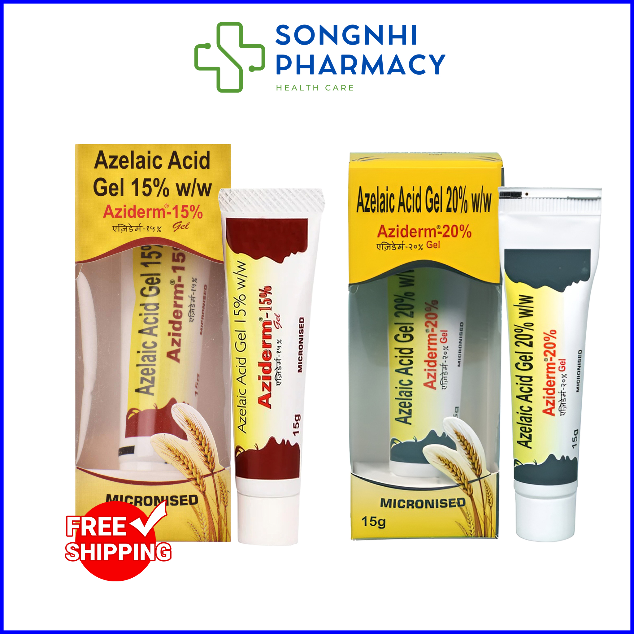 Aziderm gel