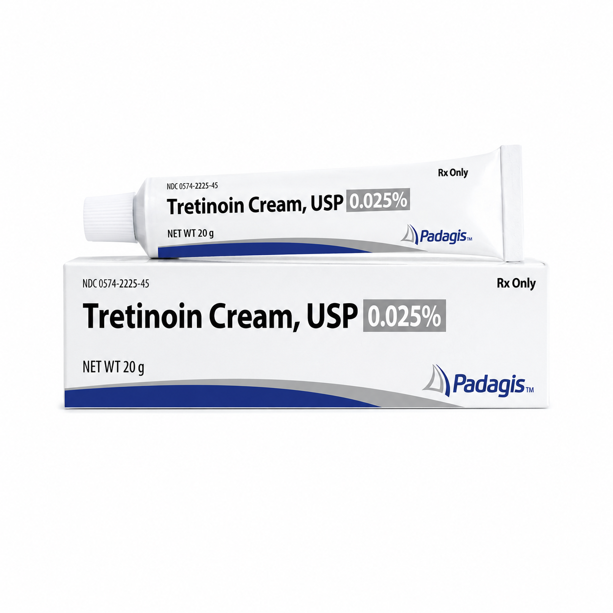 Tretinoin Cream Padagis 0.025%, 0.05%, 0.1% 20g Hỗ Trợ Giảm Mụn Và Lão Hóa Da - Ảnh 4