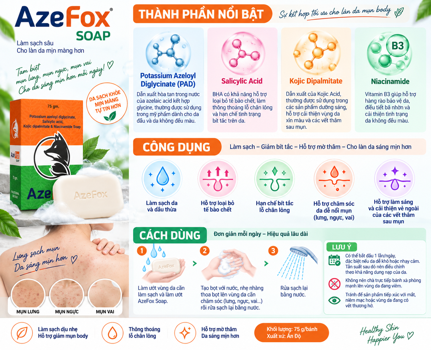 Azefox cách dùng
