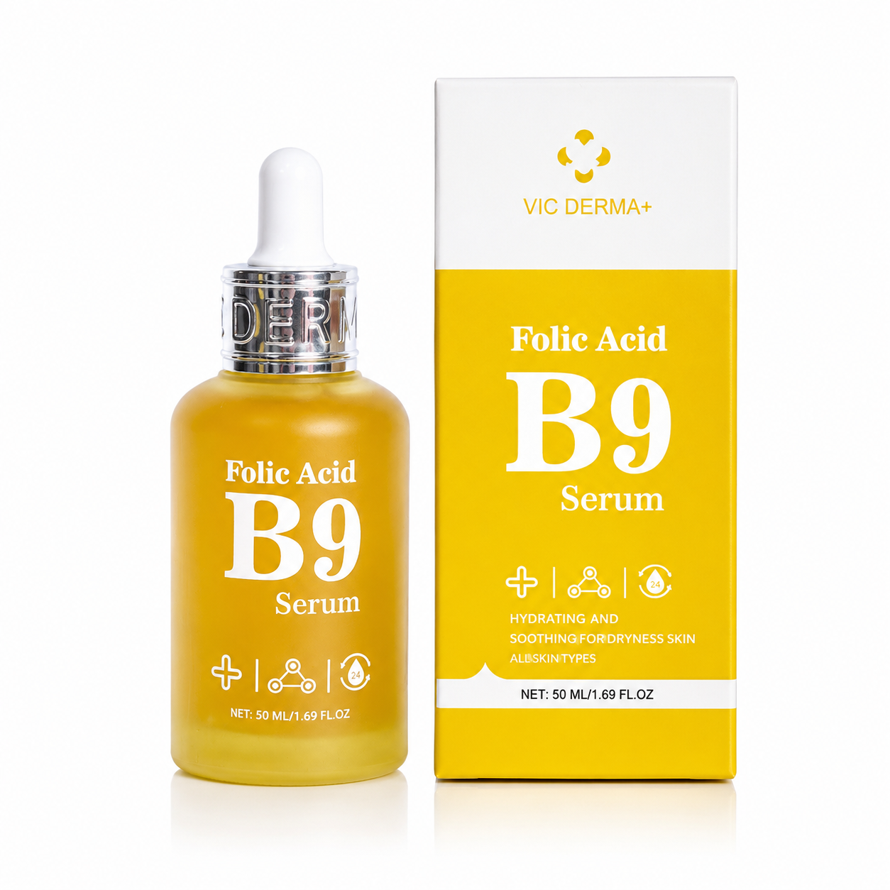Serum B9 VIC DERMA Folic Acid 50ml - Ảnh 4