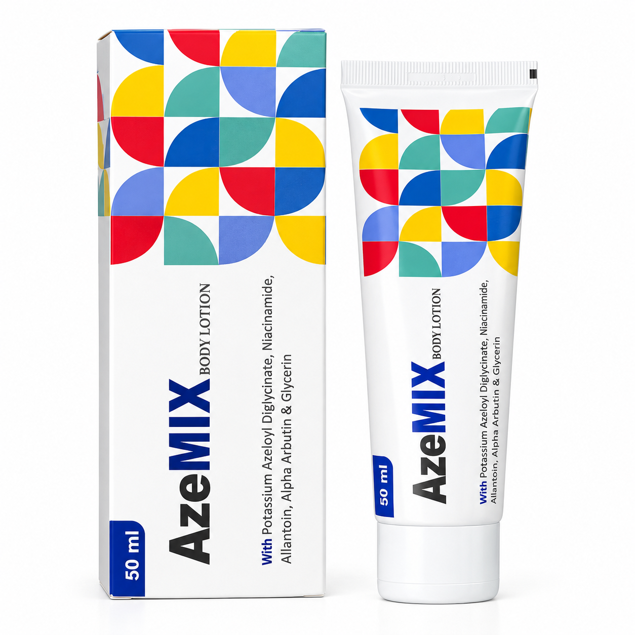 Azemix Body Lotion 50ml Dưỡng Thể Sáng Da Body, Hỗ Trợ Giảm Thâm - Ảnh 2