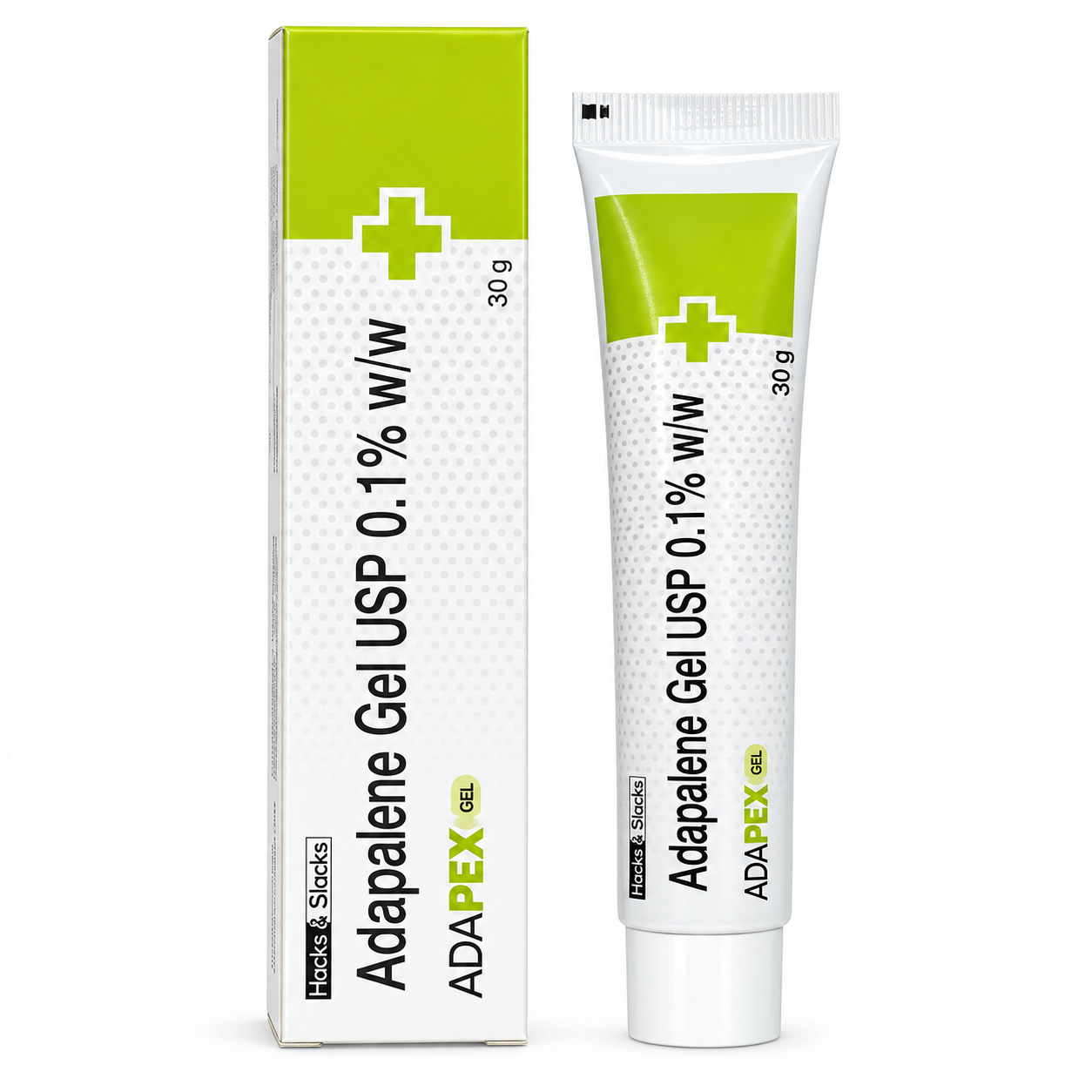 Adapex Gel - Adapalene 0.1% 30g Hacks & Slacks - Ảnh 2